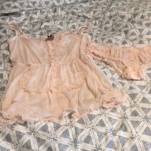 VS teddy and underwear